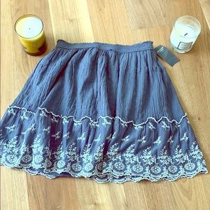 Beautiful grey skirt